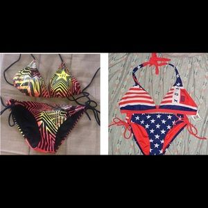 ISO! 2 fox racing bikinis